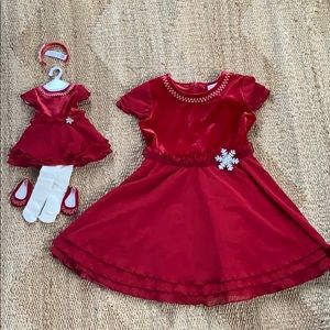 American Girl Christmas Matching Set